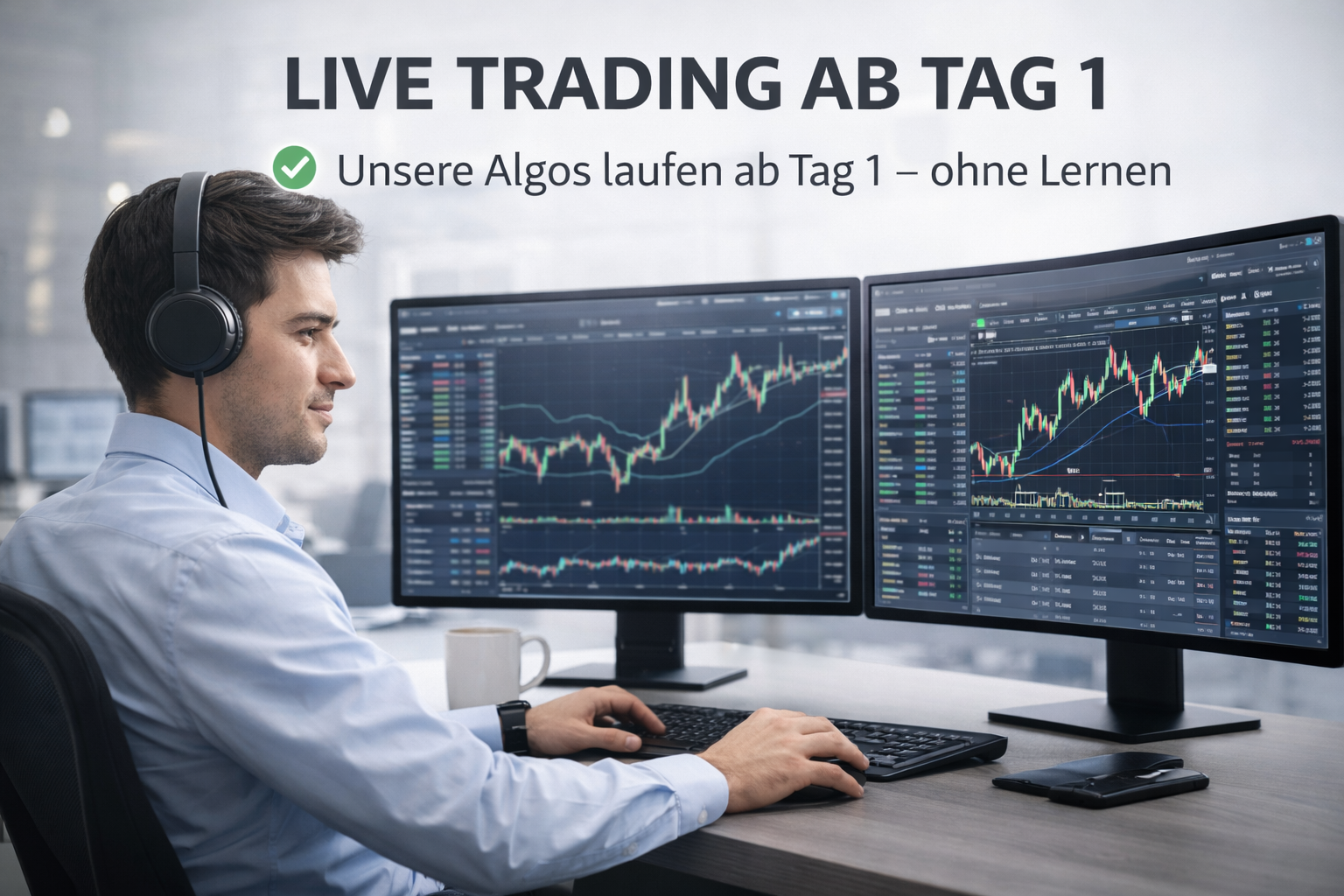 Live Trading ab Tag 1